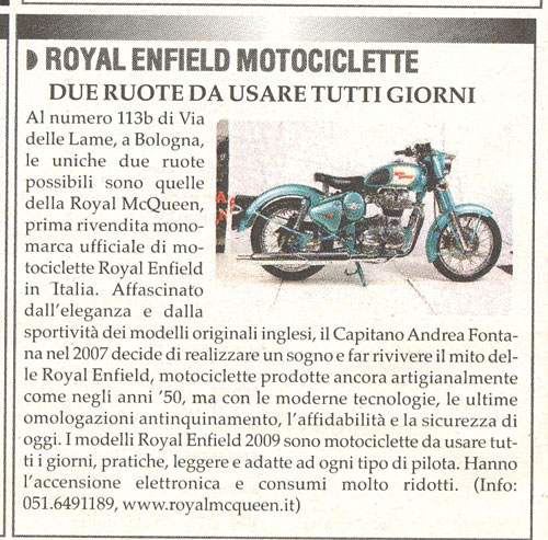 Royal Enfield - Repubblica 26 05 09