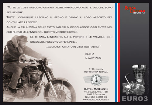 Royal Enfield - Nuovo Motore EFI